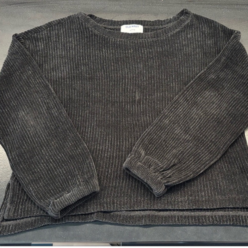 Old Navy- Kids Size XL (14-16) Black Ultra Soft Sweater